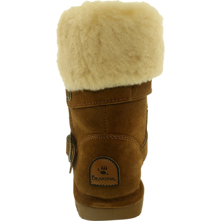 Bearpaw Women s Madison Hickory Ankle High Wool Boot 9M