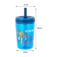 thumbnail image 3 of Vaso Disney Toy Story de Plástico con Tapa y Popote de 414 ml., 3 of 4
