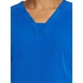 thumbnail image 3 of Genuine Dickies Women’s Stretch Twill V-Neck Rib-Knit Trim Scrub Top, WM12T914, 3 of 7
