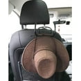thumbnail image 3 of Cowboy Hat Holder Rack, Hat Holder Rack for Trunks Cars SUV, - Flexible Over The Car Seat Hat Hanger Hook - Keep Hat Shape - for Coats, Caps, Bag, Safety Helmet — 2 Pack - No Hat, 3 of 7