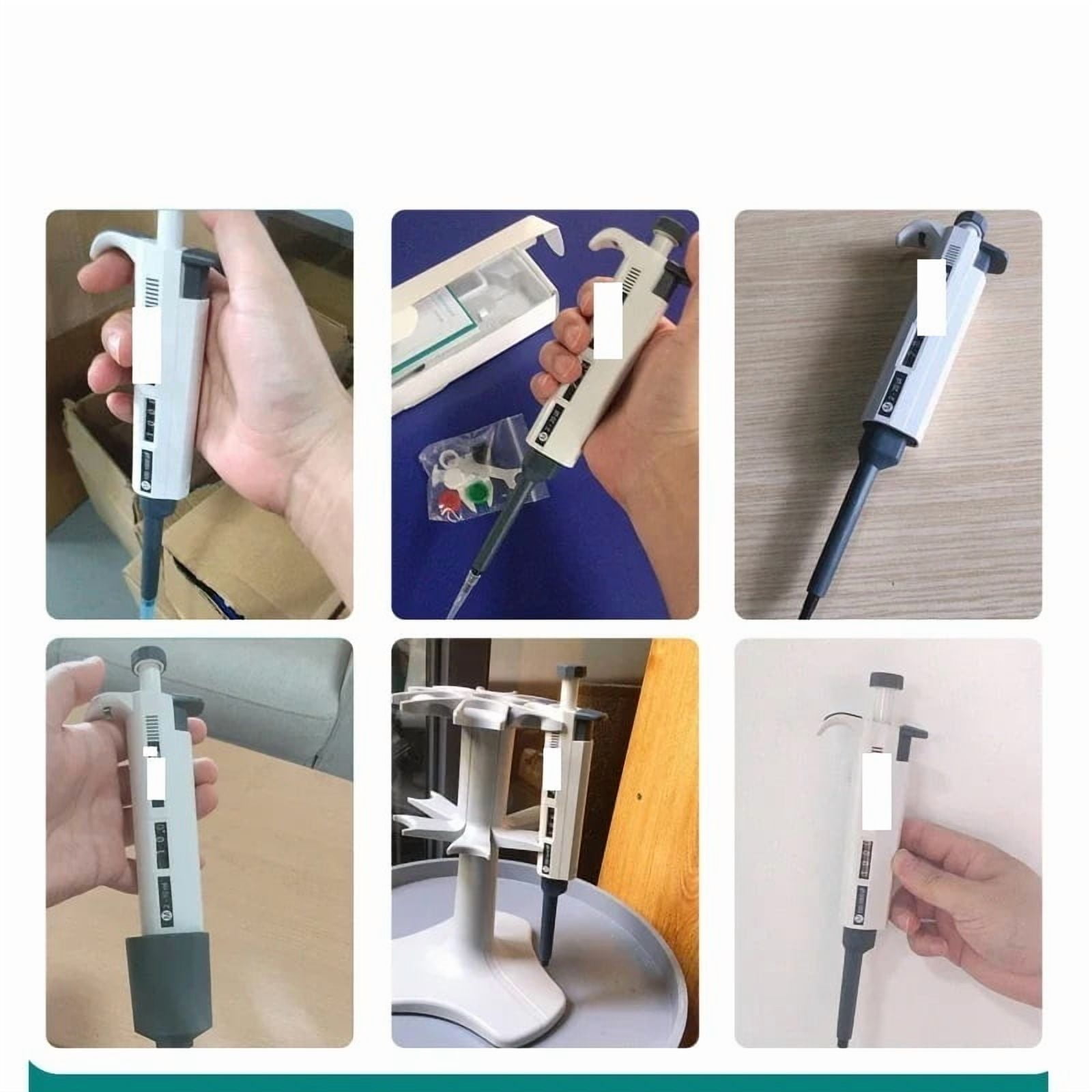 Laboratory Pipette Single Channel Of Pipettes Manual Adjustable Pipettor Digital Pipette Gun , High-Accurate