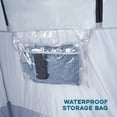 thumbnail image 5 of Shower Tent, Outdoor Camping Privacy Shelter-Dressing Changing Room-Portable Toilet Tent for Hiking Sun Shelter Picnic Fishing, 5 of 7