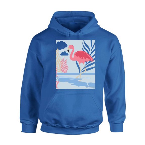 Awkward Styles Beach Party Unisex Hoodie Pink Flamingo Hoodie for Him Flamingo Clothes Summer Hoodie for Women Funny Flamingo Sweater for Men Gifts for Her Pink Flamingo Outfit for Men and Women
