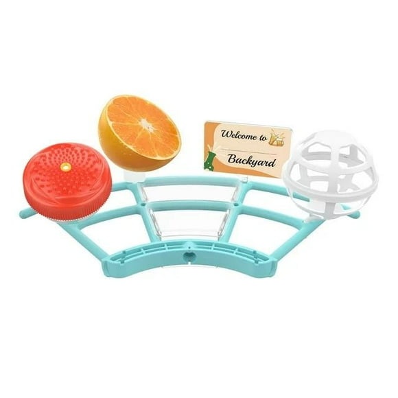 Birdfy Pro Perch - Wider Extension Perch to DIY Add-ons Including Suet Ball, Mini Hummingbird Feeder, Fruit Holder, Jelly Feeder and Welcome Card