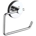 thumbnail image 3 of Versatile Placement Toilet Paper Stand, Wall-Mounted Toilet Paper Holder with Durable Metal Construction and Removable Without Trace for Effortless Maintenance, 3 of 6