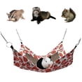 thumbnail image 4 of Small Animals Hammock, Rattan Comfortable Heat Dissipation Small Animal Hammock Cooling Mat  For Rodent For Guinea Pig For, 4 of 8