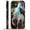 Colorful Stained Glass White Unicorn, variant on Punmada Compatible with iPhone 11 Matte Case For Girl Boy Full Body Protective Hard Shell Esthetics Pattern Gradient Deep Blue to Light Gray