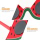 thumbnail image 3 of Hytrove Gafas Estilo Sandía Rojas Cómodas Y Resistentes Para Fiestas En Y Eventos Tropicales, 3 of 8