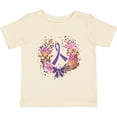 thumbnail image 3 of Inktastic Alzheimers Lupus Fibromyalgia Awareness Wreath Girls Baby T-Shirt, 3 of 5