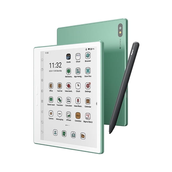 Bigme B7 Pro Color ePaper Tablet, 7-inch Tablet, 256GB, 4G, Green
