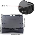thumbnail image 4 of 18650 Battery Case Holder, 4 Pcs 4 Slots x 3.7V DIY Battery Storage Box, in Parallel Black Plastic Batteries Case with Pin for Soldering 4 x 18650, by, 4 of 5