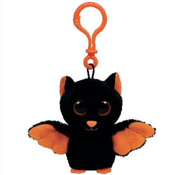 TY Beanie Boos - MIDNIGHT the Bat ( Plastic Key Clip )