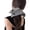 Black and white, variant on Elegant French Bows Scarf Scrunchie Headbands Hair Accessory For Women Soft Fabric Hair Tie Multipurpose Styling