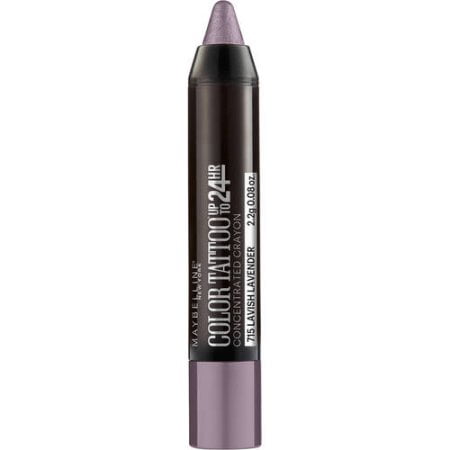 Maybelline Eyestudio ColorTattoo Concentrated Crayon, Lavish Lavender, 0.08 (Best Palette For Travel)