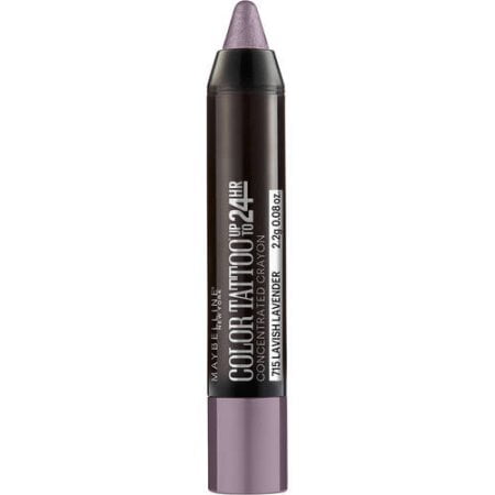 Maybelline Eyestudio ColorTattoo Concentrated Crayon, Lavish Lavender, 0.08