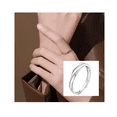 thumbnail image 3 of Anillos Xtellar De Pareja De Plata, 3 of 3
