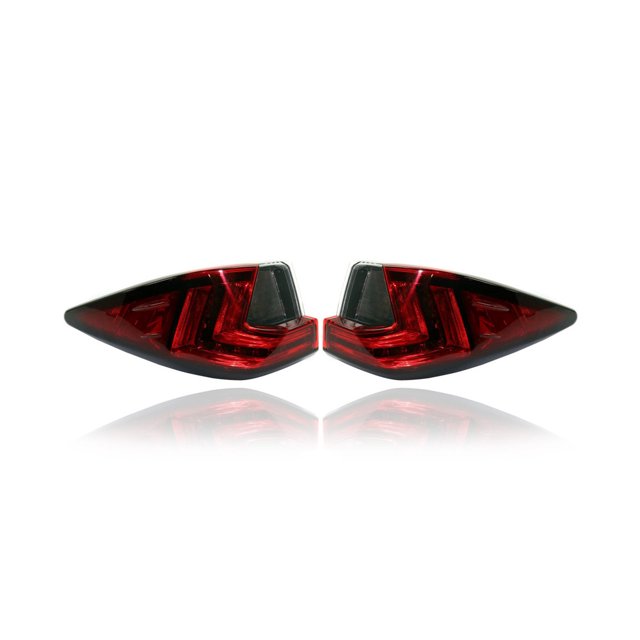 Tail Light Assembly - Compatible/Replacement for '16-22 Lexus RX350/450h - Halogen, Outer On Body Quarter Panel - Pair, Left Driver + Right Passenger Set - 815500E130, 815600E130
