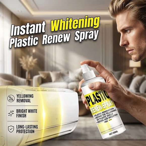 100ml Plastic Parts Refurbishment Spray Yellowing Repair Brightening Agent For Auto Home Plastic