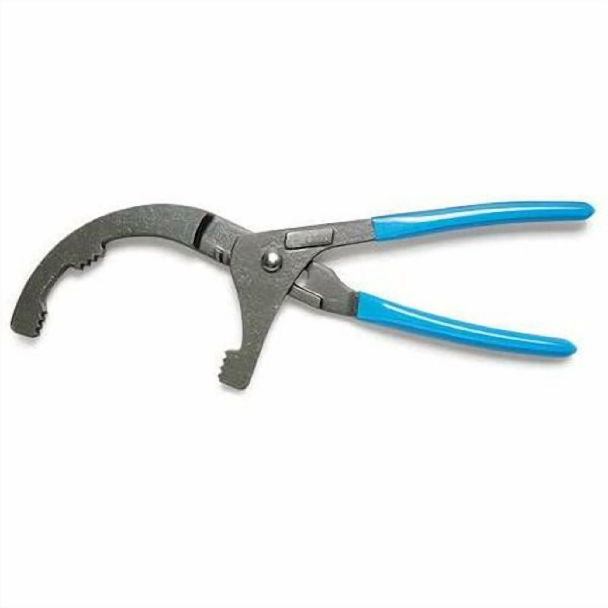 Channellock Oil Filter Pliers Adjustable - 4 Position, 9 In — Heavy-Duty Construction, Professional Use