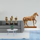 thumbnail image 2 of Estatuas De Resina De Caballos Pensadores, Esculturas De Arte Abstracto, Decoración De Mesa, Figuras De Animales Grabadas, Recuerdos Artesanales Para La Oficina, Estantería, Sala De Estar,, 2 of 8