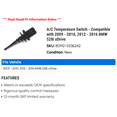 thumbnail image 2 of A/C Temperature Switch - Compatible with 2009 - 2010, 2012 - 2016 BMW 528i xDrive 2013 2014 2015, 2 of 2