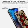 thumbnail image 3 of Skull in Rose Case for iPhone 13,Aesthetic Art Design Pattern Soft Full TPU Bumper Cover, 3 of 5
