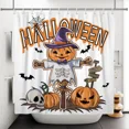 thumbnail image 3 of Tchckioa 72x72 Inch Halloween Shower Curtain,Waterproof Hooks Bath Curtain for Bathtub, 3 of 8