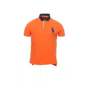 Angle View: Polo by Ralph Lauren Men's Orange Heather Polo Shirt