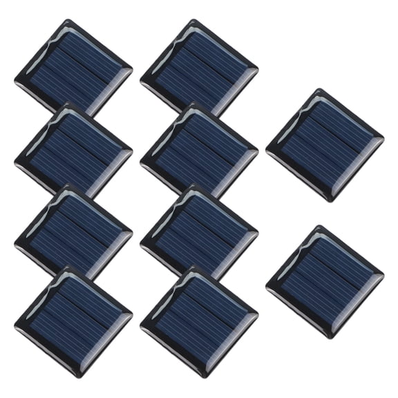 10pcs for Mini Solar Panel Cell 1.5V 60mA 0.09W 30mm x 30mm for DIY Electric Project
