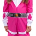 thumbnail image 3 of Power Rangers Unisex Toddler Kids Union Suit MMPR Character 1PC Hooded Pajama For Boys Girls Sleepwear Loungewear Red Green Blue Pink Ranger, 3 of 6