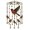 D, variant on KGJQ Hummingbird Wind Chimes, with Crystal Pendants Metal Outdoor Wind Chimes, Rainbow Light Reflection Durable Wind Chime for Garden Yard Decor