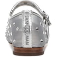 thumbnail image 4 of Sam Edelman Women's Michaela Shine Mary Jane Flats Soft Silver 5M, 4 of 5