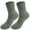 Green, variant on Lava 5 Pairs Wool Socks for Women Men Thick Thermal Hiking Winter Warm Crew Socks Heavy Soft Cozy Socks for Hiking Size 7-13