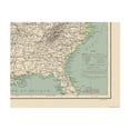 thumbnail image 2 of Historic State Map - United States Western Eastern - Schrader 1908 - Vintage Wall Art, 2 of 4