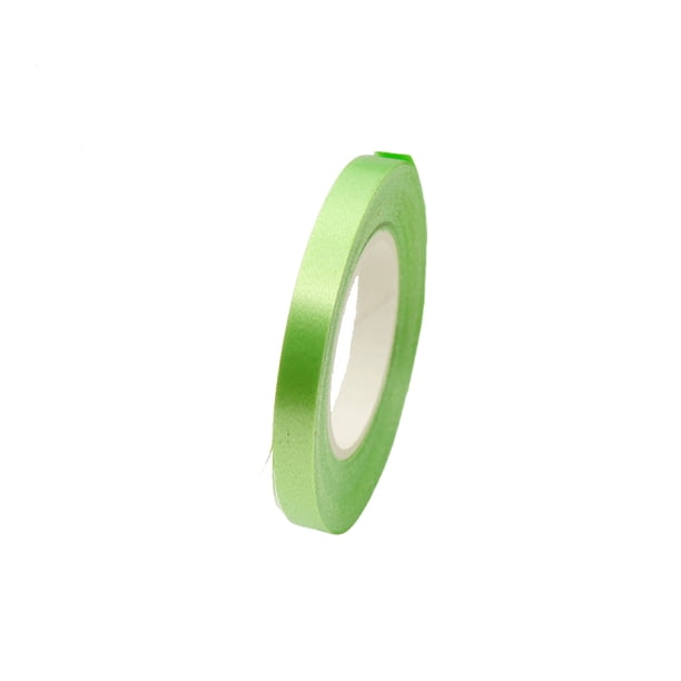 Injueey Rollo de rizado de cinta de plástico Envoltura de regalo Piezas de artesanía Recorte Suministros de artesanía Accesorio de boda para Kits de decoración para fiestas verde