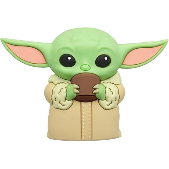 Star Wars The Mandalorian Grogu The Child Feeding Time 3D Foam Magnet