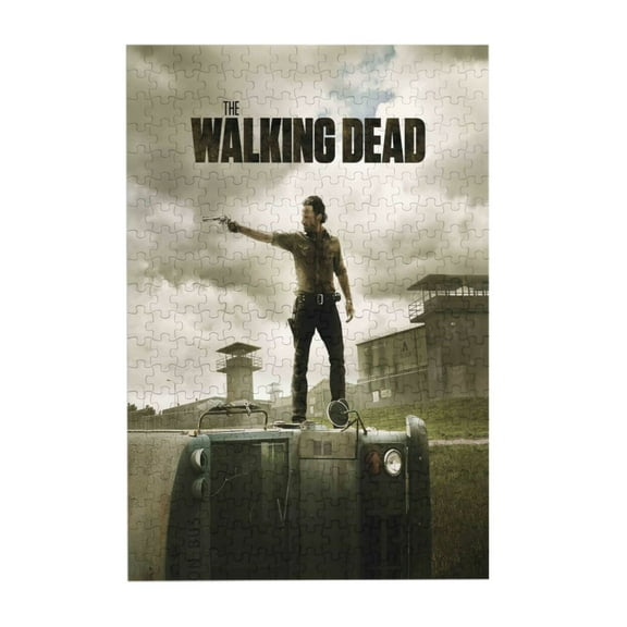 300 PCS Walking Dead Jigsaw Puzzles Cartoon Anime Picture Puzzle Birthday Present Game For Teen And Adults