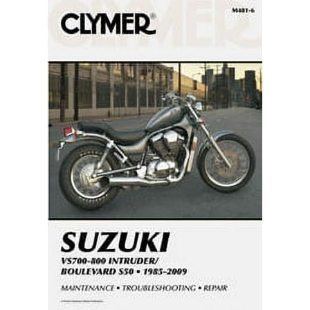 Clymer Repair/Service Manual '85-09 VS700-800 Intruder/Blvd S50 (M481-6)