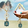 thumbnail image 2 of Rinsvye Keychain Turtle Diamond Turtle Stretchy Key Ring Keychain Key Ring Charm Women Lanyard For Keys Diamond Keychain For Men Keys Chain And Women Womens Case Wallet, 2 of 3