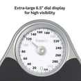Scale for Body Weight, Analog Bathroom Scale in Black