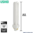 thumbnail image 2 of USHIO 26w CF26DE/835 Dimmable Bulb, 2 of 5