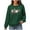 Green#women’s christmas sweatshirts, variant on Lcziwo Christmas Waffle Knit Sweatshirt Women Casual Fashion Crew Neck Pullovers Oversized Long Sleeve Fall Xmas Tops Funny Tree Printing Shirts Black,M