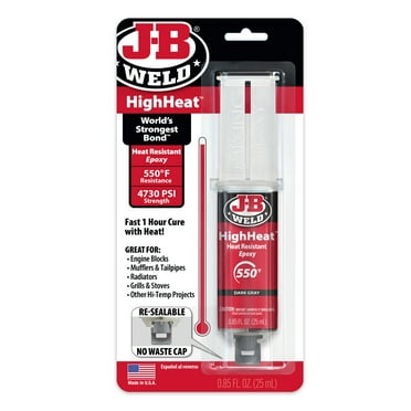 J-B Weld HighHeat Syringe Epoxy- 25 ml
