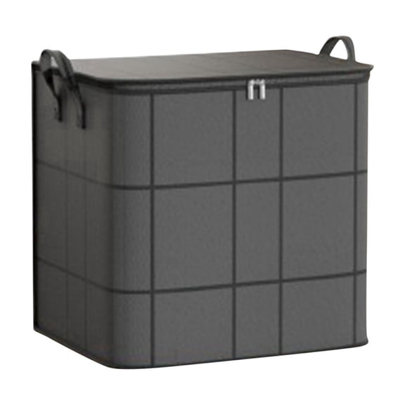 XXl Foldable Storage Bag with Reinforced Handles, Extra Large Capacity Storage Bags, Spacious Moving Storage Bin, Zippered Organizer for Quilts Clothes & Bedding for Moving Day, Closet &bedroom Use