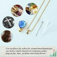 thumbnail image 4 of Crystal Teardrop Urn Necklace for Ashes Cremation Jewelry for Ashes Pendant for Women Men Keepsake Urn Memorial Ash Jewelry, 4 of 6