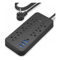 thumbnail image 1 of Regleta cargador Multicontactos BLOOSOM 8 Salidas 3 USB 1 Tipo C, 1 of 5