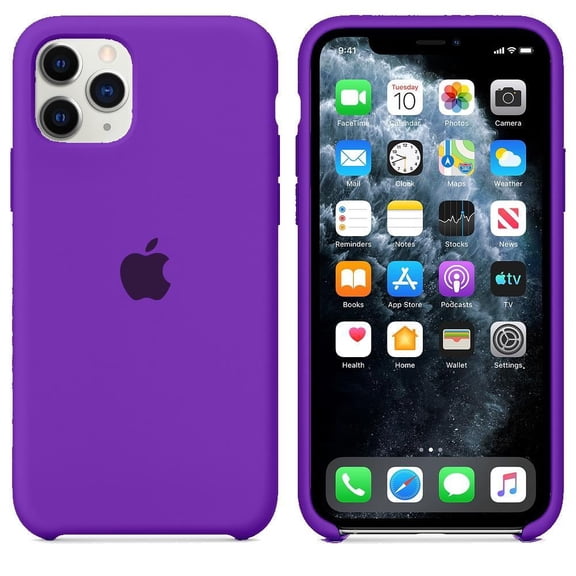 Soft Gel Liquid Silicone Shock Proof (Purple) Case Cover For Apple iPhone 13 Pro Max