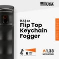 thumbnail image 3 of UDAP Pepper Power Keychain Fogger Pepper Spray for Protection, 0.4 oz, 1F Single pack., 3 of 6