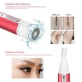 thumbnail image 6 of 4 in 1 Electric Razor for Women Cordless Hair Removal Ladies Shaver Painless Body Hair Trimmer Remover Rechargeable Epilator for Bikini Facial Nose Ear Eyebrows Leg Armpit Clipper Grooming Groomer Kit, 6 of 9
