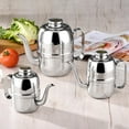 thumbnail image 7 of Ludlz 750ML/350ml/1000ML/250ml/500ML Oil Pot Food Grade Large Capacity Polished Surface Drip-Free Pouring Leakproof Olive Oil Can Storage Container Kitchen Supplies, 7 of 7